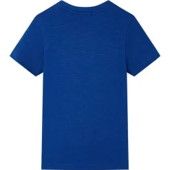 T-shirt til børn str. 128 mørkeblå