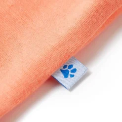 T-shirt til børn str. 128 neon-orange