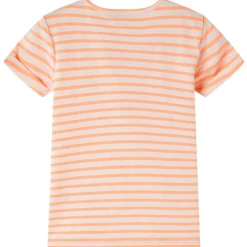 T-shirt til børn str. 104 neon-orange
