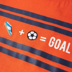 T-shirt til børn str. 116 orange