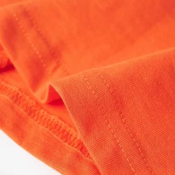 T-shirt til børn str. 128 orange