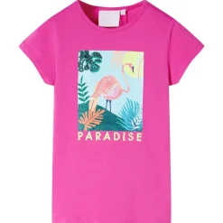 T-shirt til børn str. 104 pink