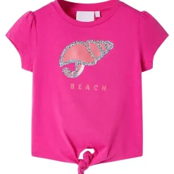 T-shirt til børn str. 116 pink