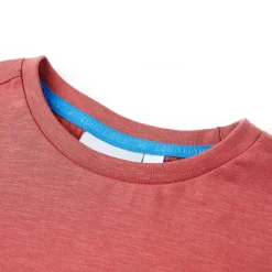 T-shirt til børn str. 104 rød