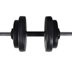 vægtstang + 2 håndvægte 60,5 kg