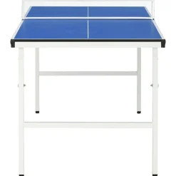 vidaXL 1,5 meter bordtennisbord med net 152 x 76 x 66 cm blå