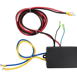vidaXL 12 V elektrisk kranspil 1360 kg med monteringsplade og lederulle