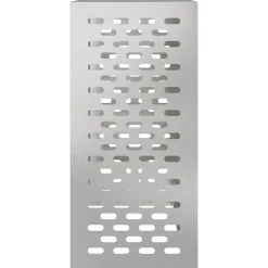 vidaXL Air Conditioner Cover Sølv 110 x 50 x 105 cm Rustfrit stål