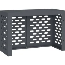 vidaXL Air Conditioner Cover Antracit 90 x 40 x 60 cm Stål