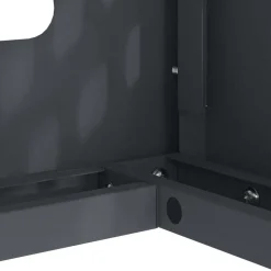 vidaXL Air Conditioner Cover Antracit 90 x 40 x 60 cm Stål