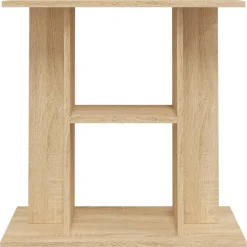 vidaXL akvariebord 60x30x60 cm konstrueret træ sonoma-eg