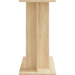 vidaXL akvariebord 60x30x60 cm konstrueret træ sonoma-eg