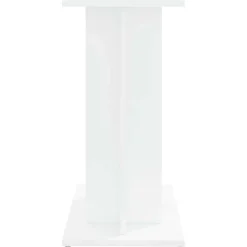 vidaXL akvariebord 60x30x60 cm konstrueret træ hvid