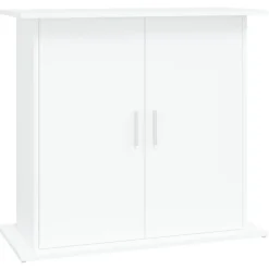 vidaXL akvariebord 81x36x73 cm konstrueret træ hvid