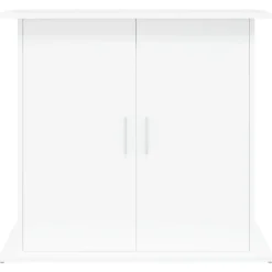 vidaXL akvariebord 81x36x73 cm konstrueret træ hvid