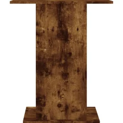 vidaXL akvariebord 60,5x36x72,5 cm konstrueret træ røget egetræsfarve