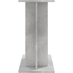 vidaXL akvariestativ betongrå 60x30x60 cm konstrueret træ