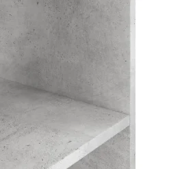 vidaXL akvariestativ betongrå 60x30x60 cm konstrueret træ