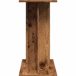 vidaXL akvariestativ gammelt træ 60x30x60 cm konstrueret træ