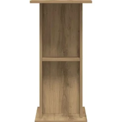 vidaXL akvariestativ håndlavet eg 36x60,5x72,5 cm konstrueret træ