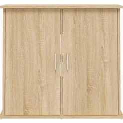vidaXL akvariestativ Sonoma eg 81x36x73 cm konstrueret træ