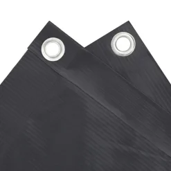 vidaXL altanafskærmning 300x75 cm PVC antracitgrå