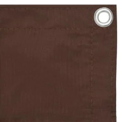 vidaXL altanafskærmning 75x300 cm oxfordstof brun