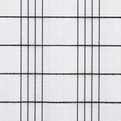 vidaXL altanafskærmninger 10 stk. 255x19 cm polyrattan hvid