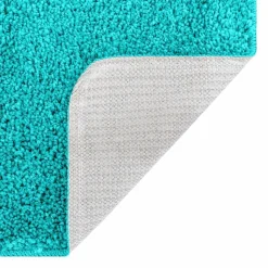 vidaXL Anti-skid badevægs måttesæt 3 pcs Turkis PP