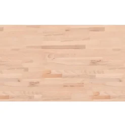 vidaXL arbejdsbænk 100x60x(71,5-98) cm massivt bøgetræ rektangulær