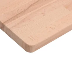 vidaXL arbejdsbænk 100x60x(71,5-98) cm massivt bøgetræ rektangulær