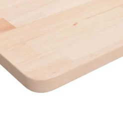 vidaXL arbejdsbænk 100x60x(71,5-98) cm massivt egetræ rektangulær