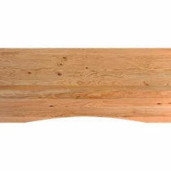 vidaXL arbejdsbænk 140x60x81,5 cm massivt egetræ rektangulær lysebrun