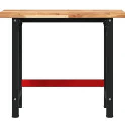 vidaXL arbejdsbænk 100x60x83 cm massivt akacietræ rektangulær