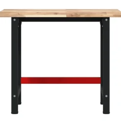 vidaXL arbejdsbænk 100x60x83 cm massivt akacietræ rektangulær