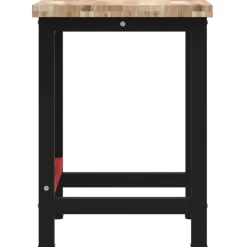 vidaXL arbejdsbænk 100x60x83 cm massivt akacietræ rektangulær