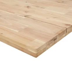 vidaXL arbejdsbænk 100x60x83 cm massivt akacietræ rektangulær