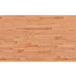 vidaXL arbejdsbænk 100x60x(71,5-98) cm massivt bøgetræ rektangulær