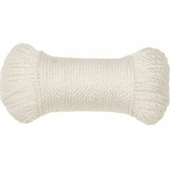 vidaXL arbejdsreb 3 mm 25 m polypropylen hvid