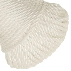 vidaXL arbejdsreb 3 mm 25 m polypropylen hvid