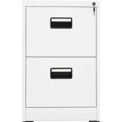 vidaXL arkivskab 46x62x72,5 cm stål hvid