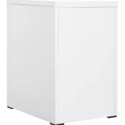 vidaXL arkivskab 46x62x72,5 cm stål hvid