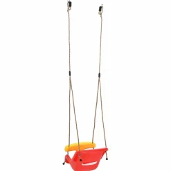 vidaXL Babygynge Rød 36 x 43 x 42 cm Plastik