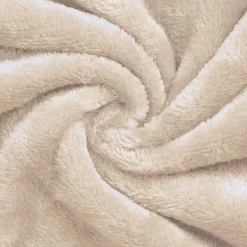 vidaXL Badekåbe med hætte Beige s Flannel