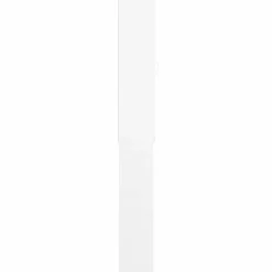 vidaXL badeværelsesskab til vaskemaskine 64x25,5x190 cm hvid