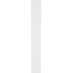 vidaXL badeværelsesskab til vaskemaskine 64x25,5x190 cm hvid