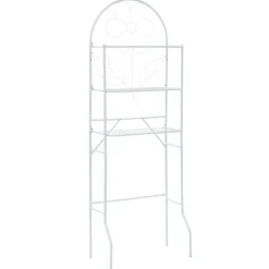 vidaXL badeværelsesstativ 60x33x174 cm hvid