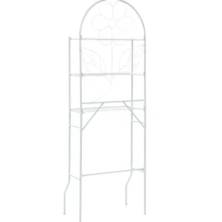 vidaXL badeværelsesstativ 60x33x174 cm hvid