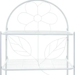vidaXL badeværelsesstativ 60x33x174 cm hvid