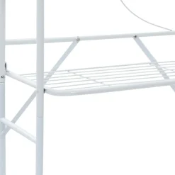 vidaXL badeværelsesstativ 60x33x174 cm hvid